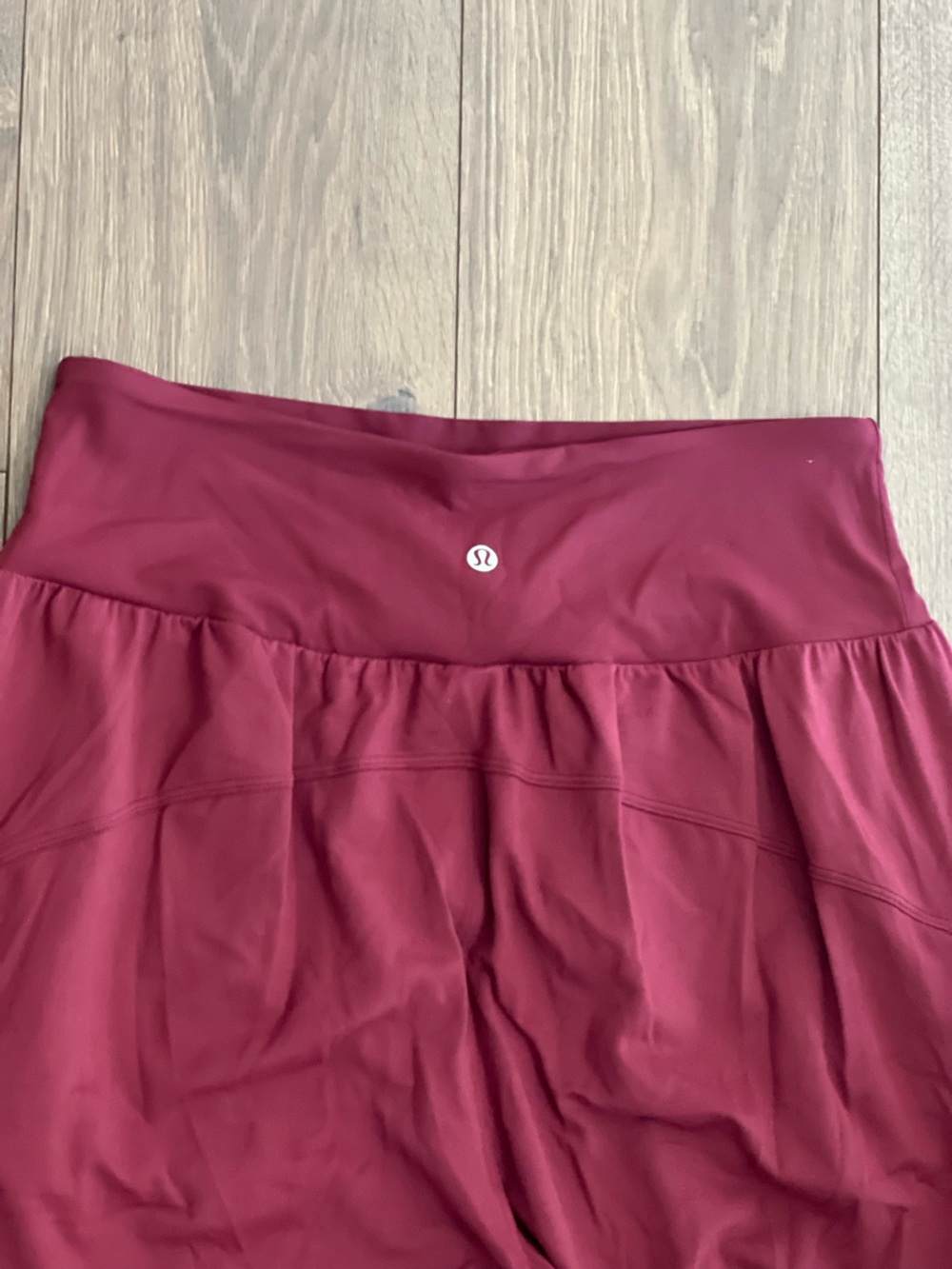NWT Lululemon Rulu Drapey Oversized High Rise Jogger Burgundy Bay - Picture 6 of 8